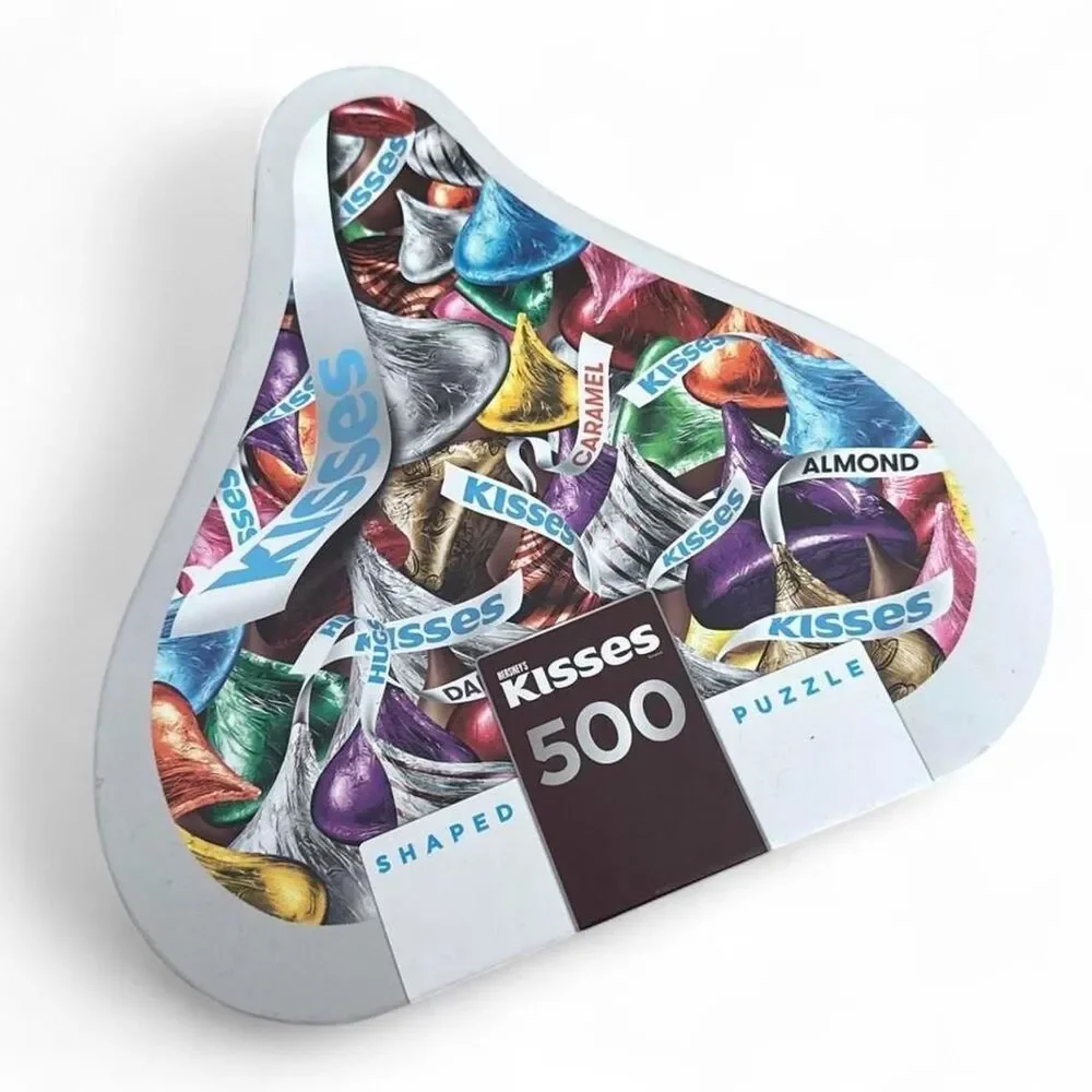Hershey's Kisses 500 piece puzzle #puzzle #chocolate #hershey #chocolate #gift